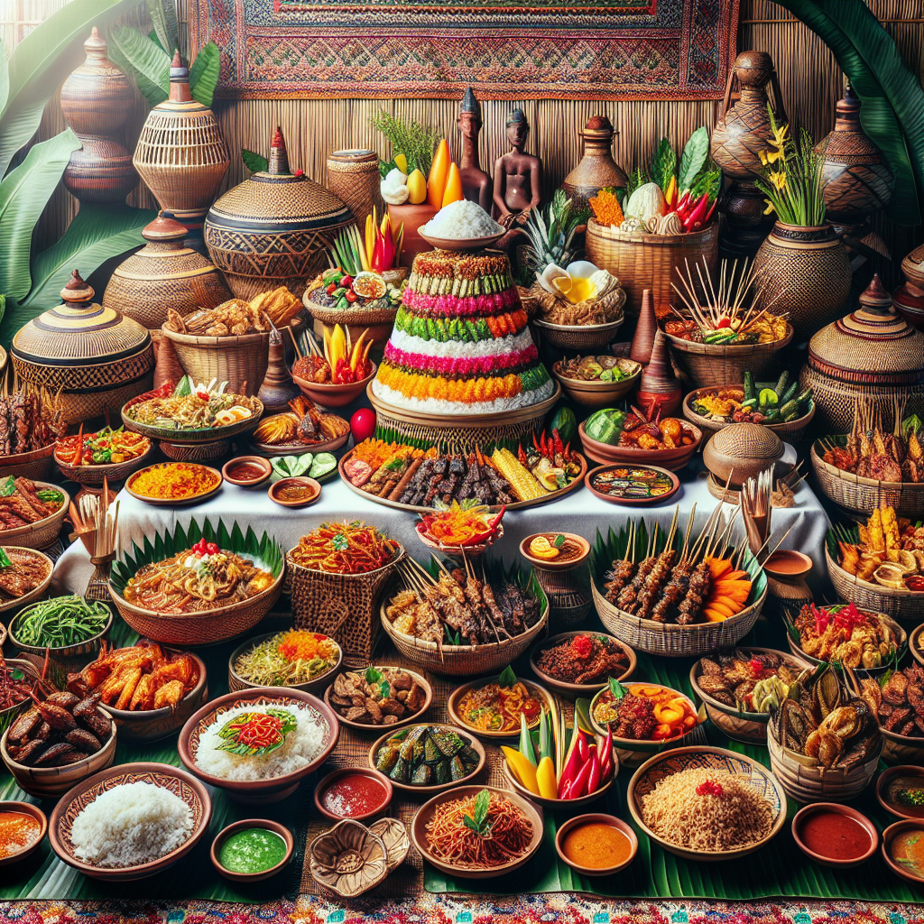 Keindahan dan Keunikan Gambar Makanan Tradisional Indonesia yang Menggugah