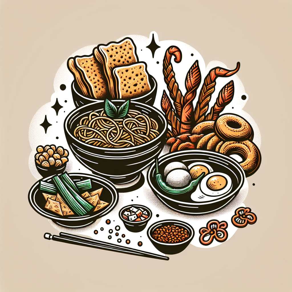 Keunikan Sketsa Makanan Tradisional Indonesia yang Menggugah Selera