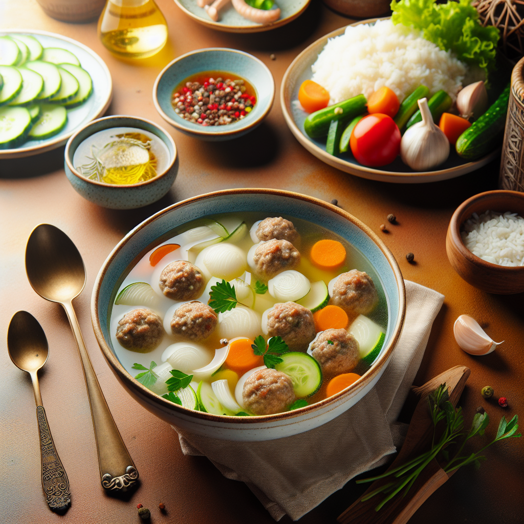 Resep Sop Bakso Lezat dan Segar untuk Keluarga
